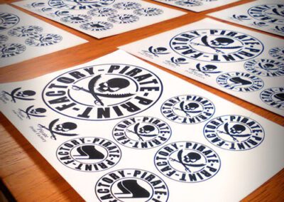 Pirate Print Factory - Planche stickers